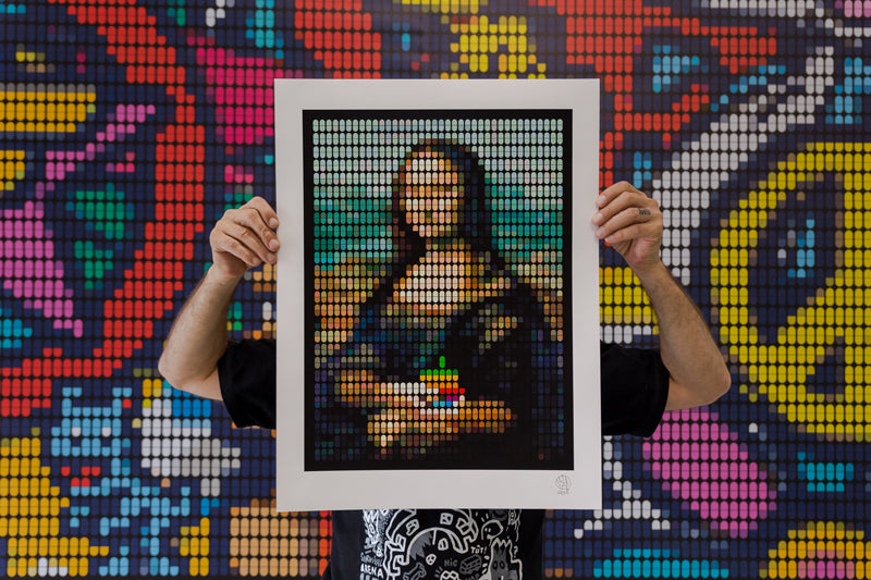 "The Addiction of Mona Lisa" Speedy Graphito Print Release